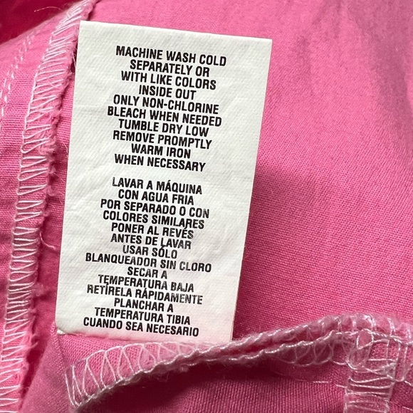 The Children’s Place Stretch Pink Scalloped Dress Size 8 - Picture 4 of 9